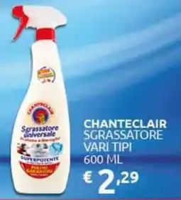 PiùMe Chanteclair sgrassatore universale offerta