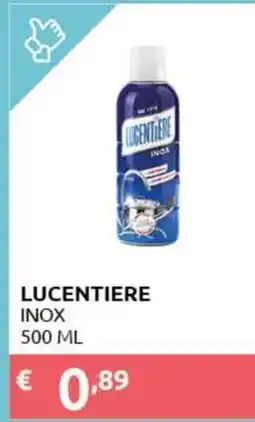 PiùMe Lucentiere inox offerta
