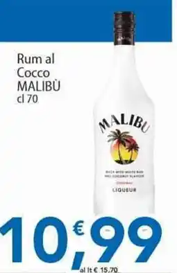 Sidis Rum al Cocco Malibu offerta