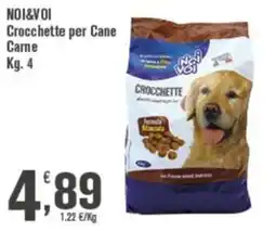 Conté Supermercati Crocchette per Cane Carne offerta