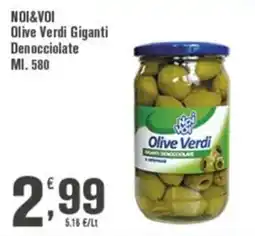Conté Supermercati Noi&Voi Olive Verdi Giganti Denocciolate offerta