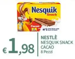 SpeSì Nestlé Nesquik Snack Cacao offerta