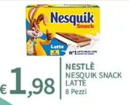 SpeSì Nestlé Nesquik Snack Latte offerta