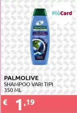 PiùMe Palmolive shampoo vari tipi offerta