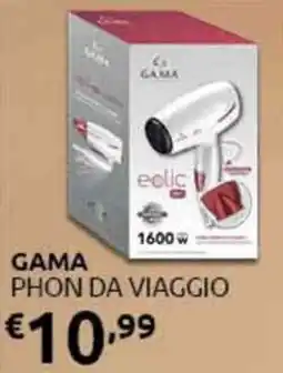 PiùMe Gama phon da viaggio offerta