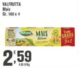 Conté Supermercati Valfrutta Mais offerta