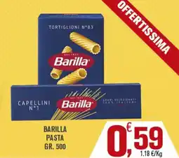 Conté Supermercati Barilla pasta offerta
