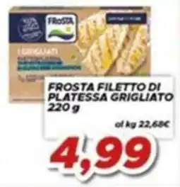 MA Supermercati Frosta filetto di platessa grigliato offerta