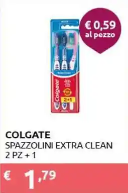 PiùMe Colgate spazzolini extra clean offerta