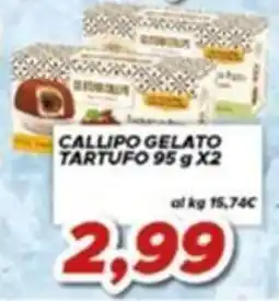 MA Supermercati Callipo gelato tartufo offerta