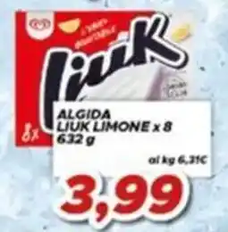 MA Supermercati Algida Liuk Limone offerta