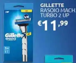 PiùMe Gillette Rasoi Mach Turbo 2 Up offerta
