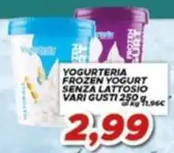 MA Supermercati Yogurteria frozen yogurt senza lattosio offerta