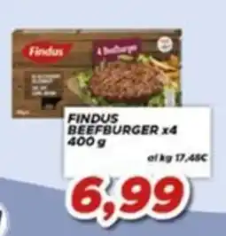 MA Supermercati Findus Beefburger offerta