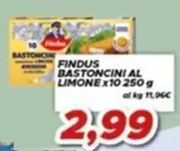 MA Supermercati Findus bastoncini al limone offerta