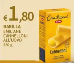 SpeSì Barilla Emiliane Cannelloni all'uovo offerta