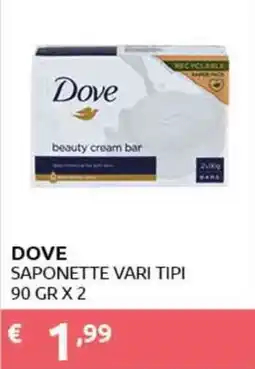 PiùMe Dove saponette vari tipi offerta