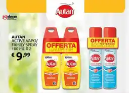 PiùMe Autan Active Vapo/Family Spray offerta
