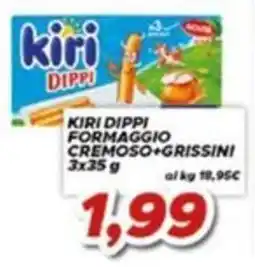 MA Supermercati Kiri Dippi Formaggio Cremoso+Grissini offerta