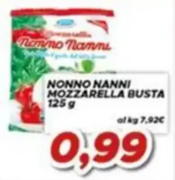 MA Supermercati Nonno Nanni Mozzarella Busta offerta