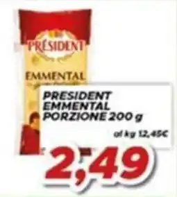 MA Supermercati President Emmentale offerta