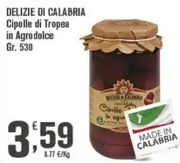 Conté Supermercati Delizie di Calabria Cipolle di Tropea in Agrodolce offerta