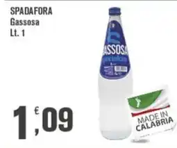 Conté Supermercati Spadafora Gassosa offerta
