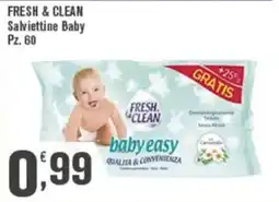 Conté Supermercati Salviettine Baby Fresh & Clean offerta
