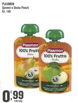 Conté Supermercati Plasmon 100% Frutta offerta