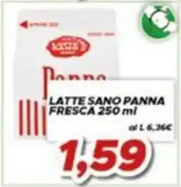 MA Supermercati Latte Sano Panna Fresca offerta