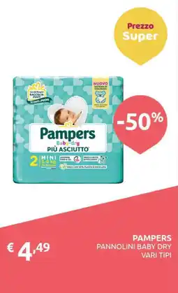 PiùMe Pampers Pannolini Baby Dry offerta