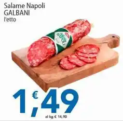 Sidis Salame Napoli Galbani offerta