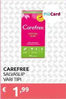 PiùMe Carefree salvasilip vari tipi offerta