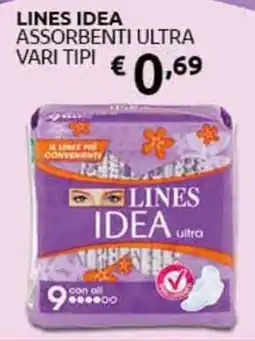 PiùMe Lines Idea assorbenti ultra offerta