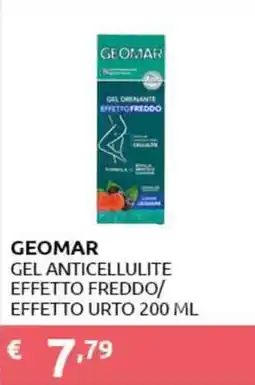 PiùMe Geomar gel anticellulite effetto freddo/effetto urto offerta