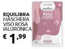 PiùMe Equilibra maschera viso rosa idrolipidica offerta