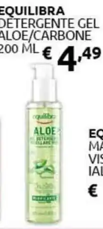 PiùMe Equilibra detergente gel aloe/carbone offerta
