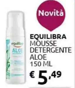 PiùMe Equilibra mousse detergente aloe offerta