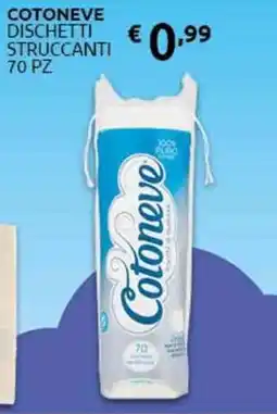PiùMe Cotoneve dischetti struccanti offerta