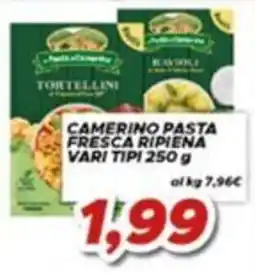 MA Supermercati Camerino pasta fresca ripiena offerta
