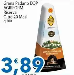 Sidis Grana Padano DOP Riserva GranTerre offerta