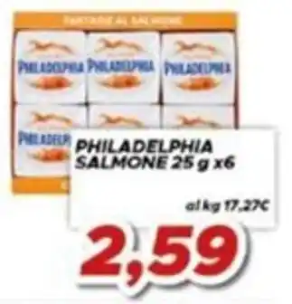 MA Supermercati Philadelphia salmone offerta