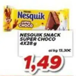 MA Supermercati Nesquik snack super choco offerta