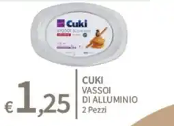 SpeSì Cuki vassoi di alluminio offerta