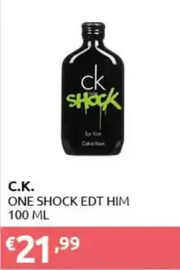 PiùMe C.K. One Shock EDT Him offerta