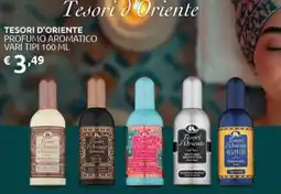 PiùMe Tesori d'Oriente profumo aromatico offerta