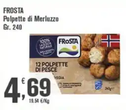 Conté Supermercati Frosta Polpette di Merluzzo offerta