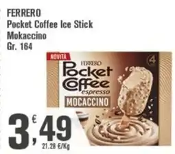 Conté Supermercati Ferrero Pocket Coffee Ice Stick Mokaccino offerta