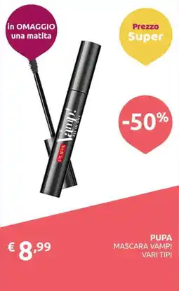 PiùMe Pupa Mascara Vamp! offerta