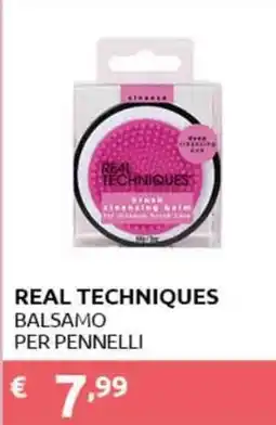 PiùMe Real Techniques balsamo per pennelli offerta